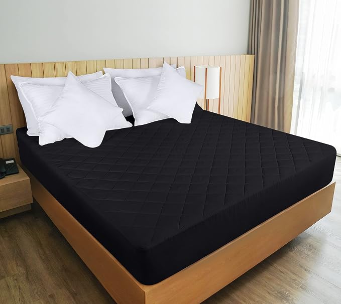 Utopia Bedding Quilted Fitted Mattress Pad, King Size, Elastic Fitted Mattress - Image 7