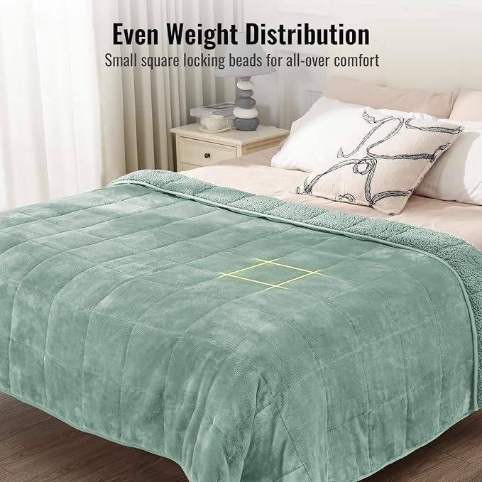 Uttermara Weighted Blankets for Adults Queen Size, 20lbs 60x80 inches Blanket - Image 7