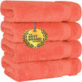 Cotton Paradise Hand Towels for Bathroom, 100% Cotton Turkish 4 Piece Hand by UNITEDHOMETEXTILE