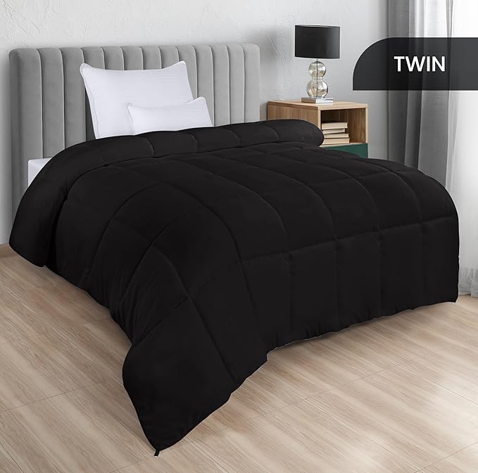 Utopia Bedding Comforters Twin Size, All Season Duvet Insert, Down Alternative - Image 2