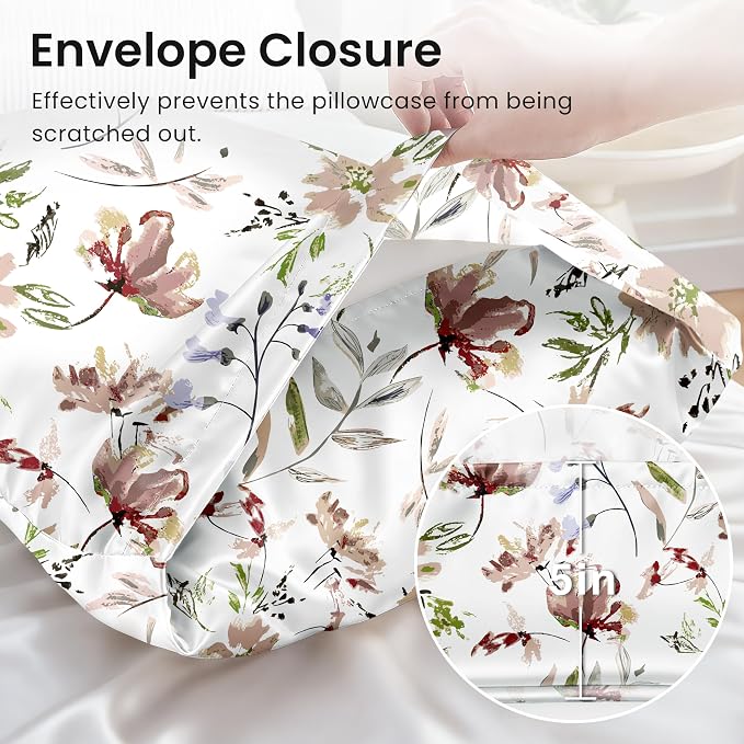 EXQ Home Satin Pillowcase for Hair and Skin Queen - Image 3