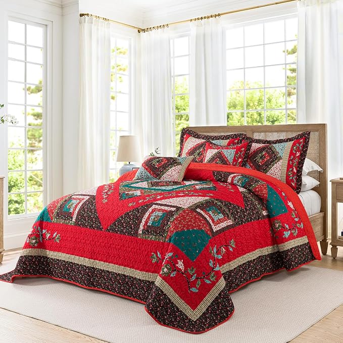 BEDIFANY Queen Size Quilt Set - Image 2