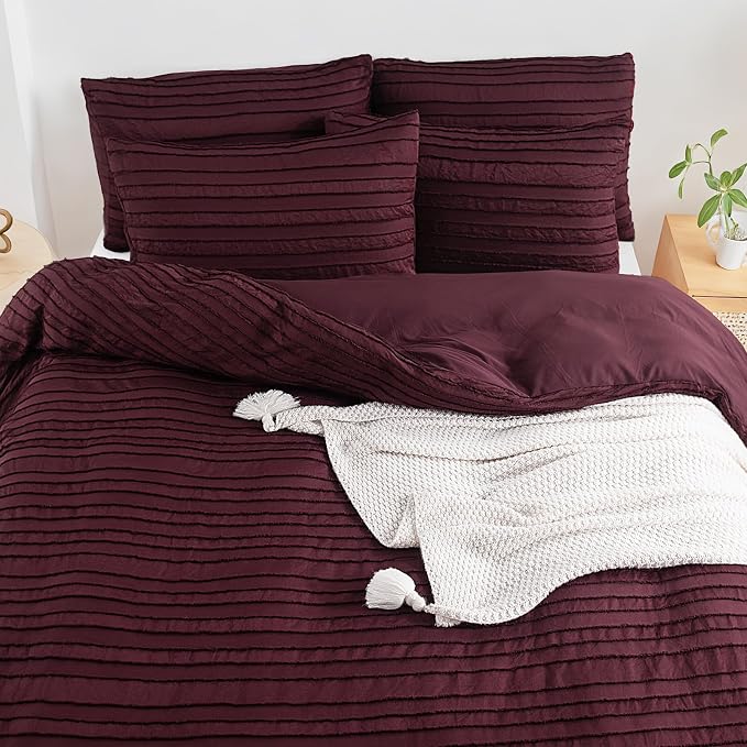 NEXHOME PRO Twin Duvet Cover, Pieces Boho Tufted Duvet Cover Set, Soft and - Image 7