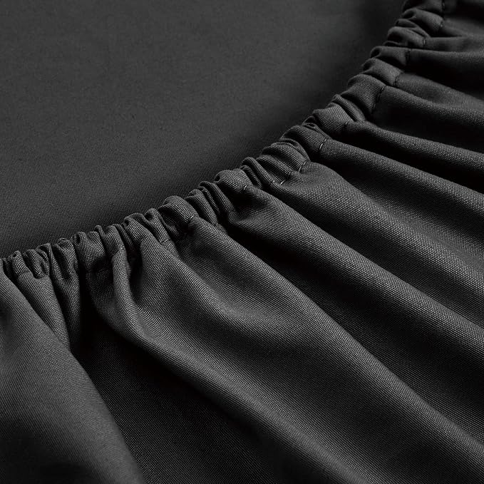 FreshCulture King Fitted Sheets, Bulk Pack of 6, Deep Pocket, Soft Microfiber - Image 2