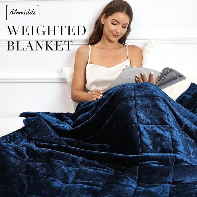 Alomidds Twin Size 12lbs, Weighted Blanket - Image 3