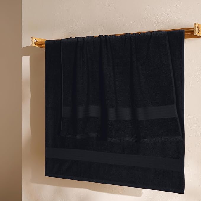 GLAMBURG Premium Cotton 4 Pack Bath Towel Set - Image 3