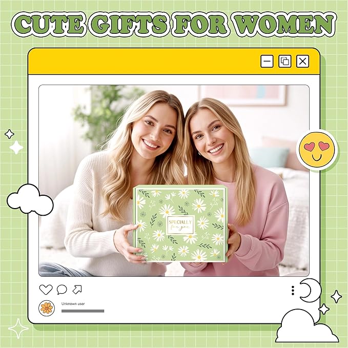 Gift Baskets for Women Unique Birthday Gifts for Women self care cheer up gifts - Image 7