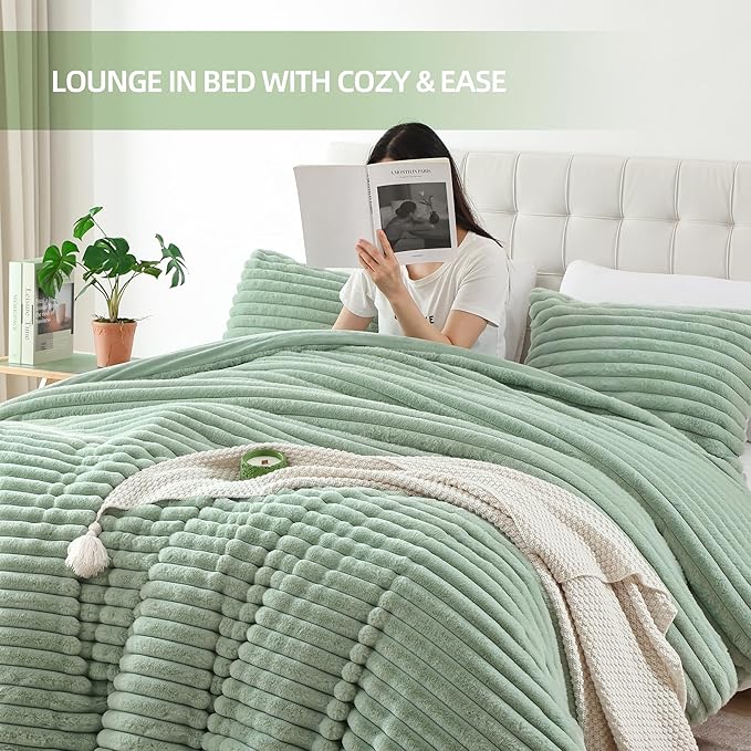 Smoofy Fluffy Twin Comforter Sets 2 Pieces - Image 6
