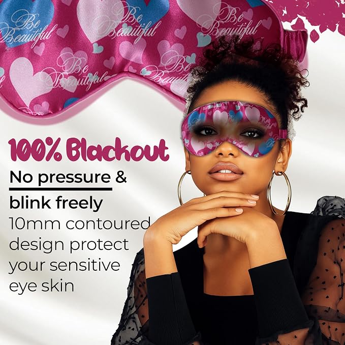 Luxury Sleep Mask – Soft, Lightweight & Ultra Comfort-Perfect - Image 5