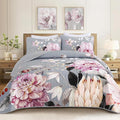 Drucon Floral Quilt King Size by DRUCON