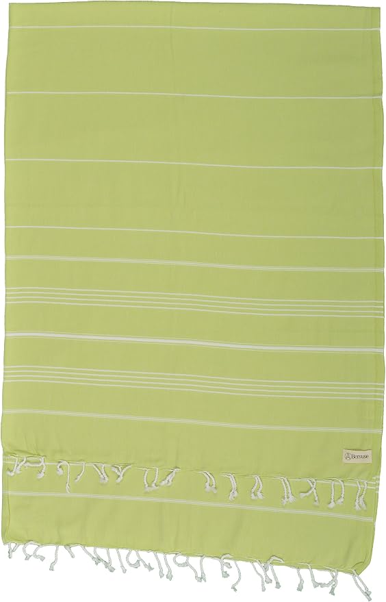 Bersuse Towels Anatolia XL Beach Blanket Throw Blanket Turkish Towel 100% by Bersuse