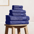 BIOWEAVES 100% Organic Cotton Bath Towel Set | 700 GSM Plush 6-Piece Premium by BIOWEAVES