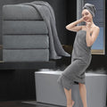 Extra Large Bath Towel Set of 4, Oversized Bath Sheet Super Soft Highly by MAGGEA