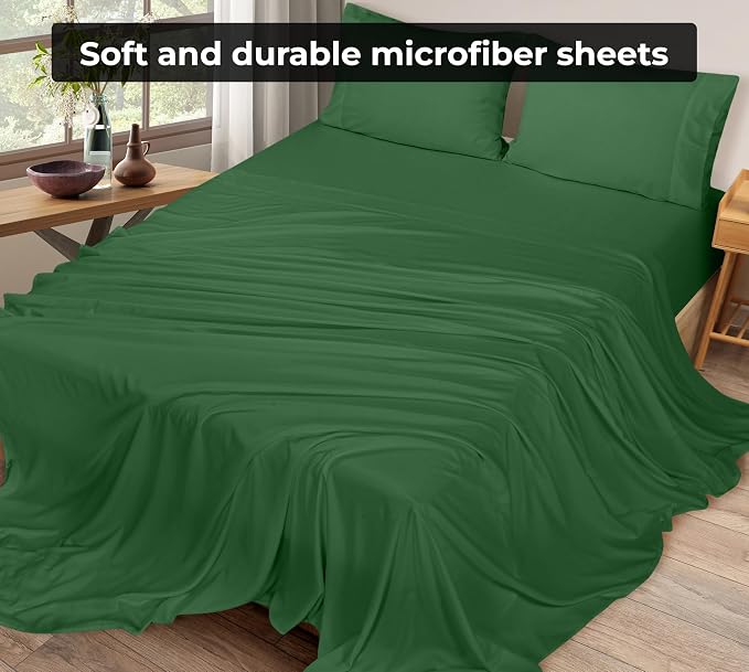 Royale Linens Twin XL Flat Sheet - Image 4
