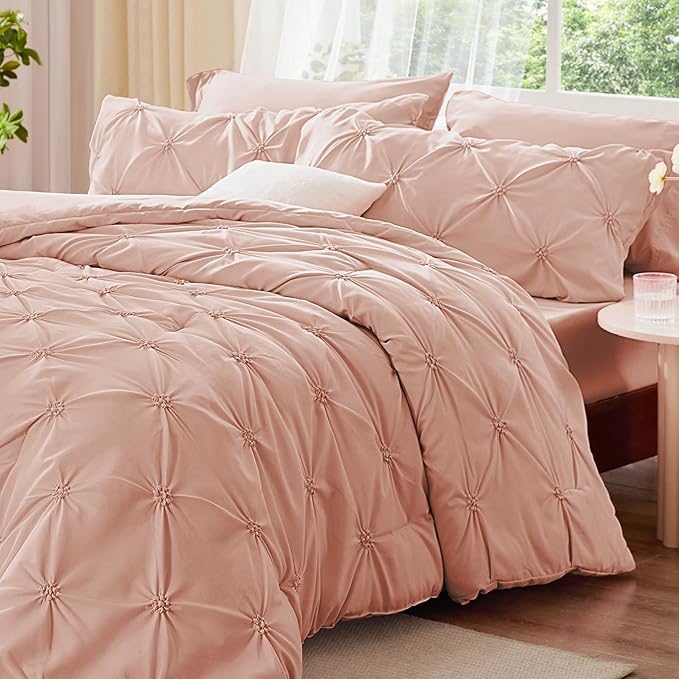 BEDELITE Dusty Pink Comforter Set Full - Image 2