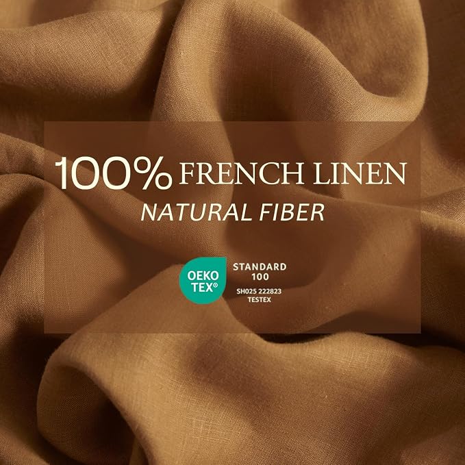 DAPU 100% Linen Duvet Cover Set - Image 2