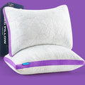 BETU Cooling Pillows Queen Size Set of 2, Shredded Memory Foam Pillows Cool by BETU