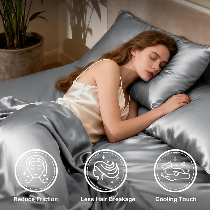 Love's cabin Satin Queen Sheets Set - Image 3