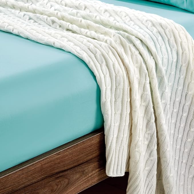 FreshCulture Full Fitted Sheets, Bulk Pack of 6, Deep Pocket, Soft Microfiber - Image 5