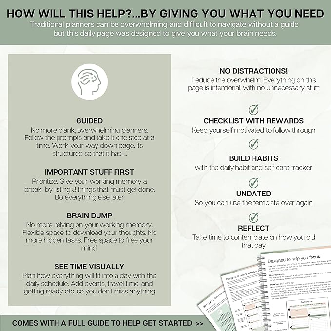 ADHD Daily Planner for Neurodivergent Adults - Image 6