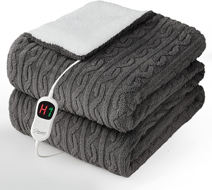Homemate Electric Heated Blanket Full by Homemate