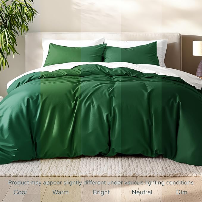 Bare Home Bedding Duvet Cover Queen Size - Image 8