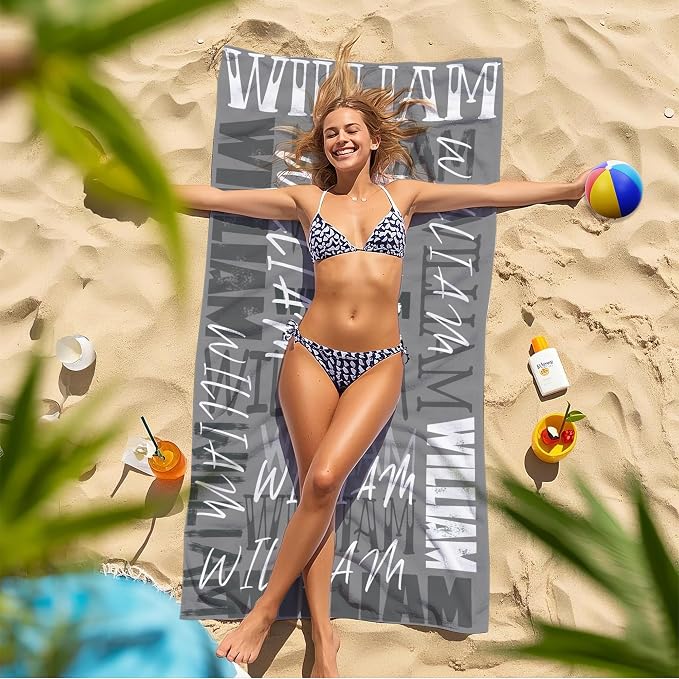 JML Personalized Beach Towel - Image 7