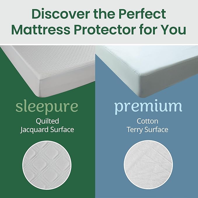 SafeRest Sleepure Waterproof Mattress Protector Crib Size - Image 4