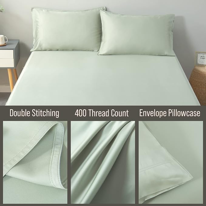 Bella Coterie | Luxury Bamboo Viscose Standard Size Pillowcase Set | 100% - Image 3