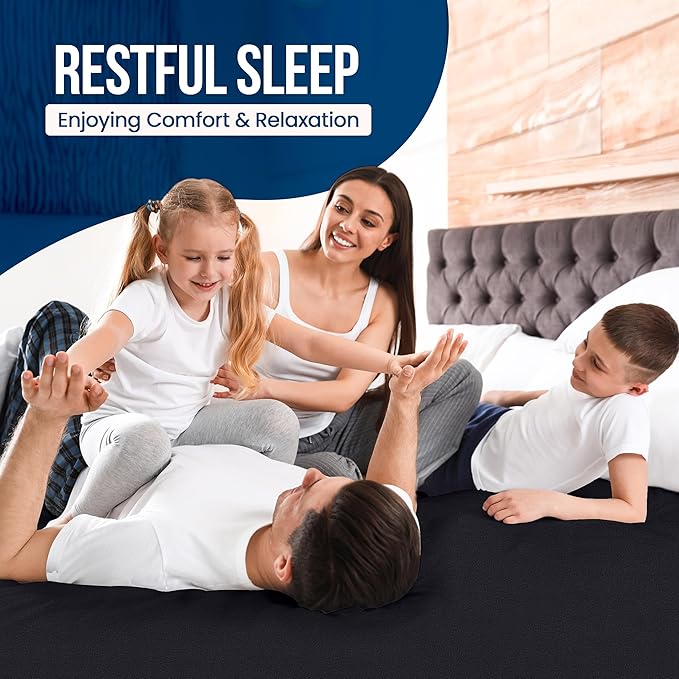 Full Size Mattress Protector Waterproof, Premium 200 GSM Terry Mattress Cover - Image 7