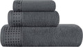GLAMBURG Ultra Soft 3 Pack Cotton Towel Set, Contains a Bath Towel 28x55 inch by GLAMBURG
