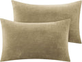 BEDELITE Flannel King Size Pillow Cases Set of 2, Super Soft Fleece Pillowcases by BEDELITE