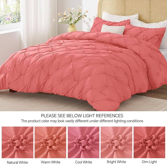BEDELITE Coral King Size Comforter Set - Image 8