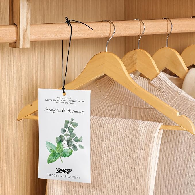 MYARO 12 Packs Eucalyptus Mint Scented Sachets - Image 9