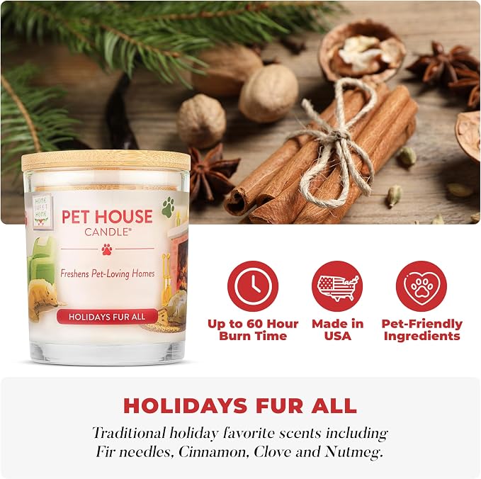 Pet House Scented Candles, Plant Based Pet Candle, Clean Burning, Long Lasting - Image 2