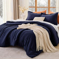 MUXHOMO Queen Comforter Set, All Season Ultra Soft Down Alternative Bedding by MUXHOMO