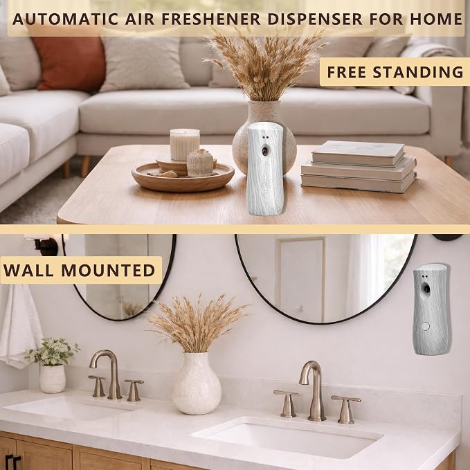 Automatic Air Freshener Spray Dispenser, Free Standing or Wall Mounted - Image 2
