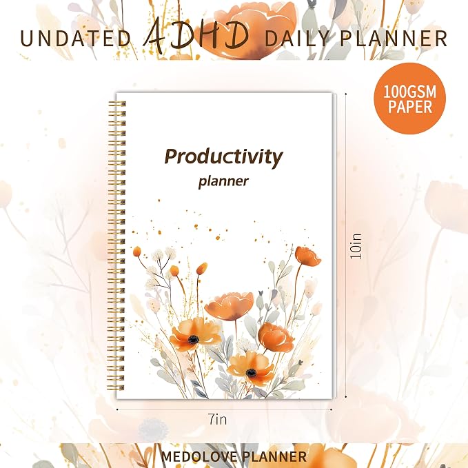 ADHD Daily Planner with Hardcover - Image 2