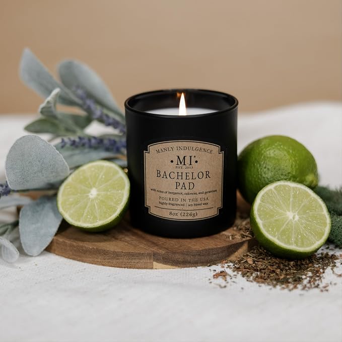 Manly Indulgence Bachelor Pad Scented Candles - Image 3