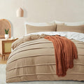 Oli Anderson Khaki Duvet Cover Queen Size by OliAnderson