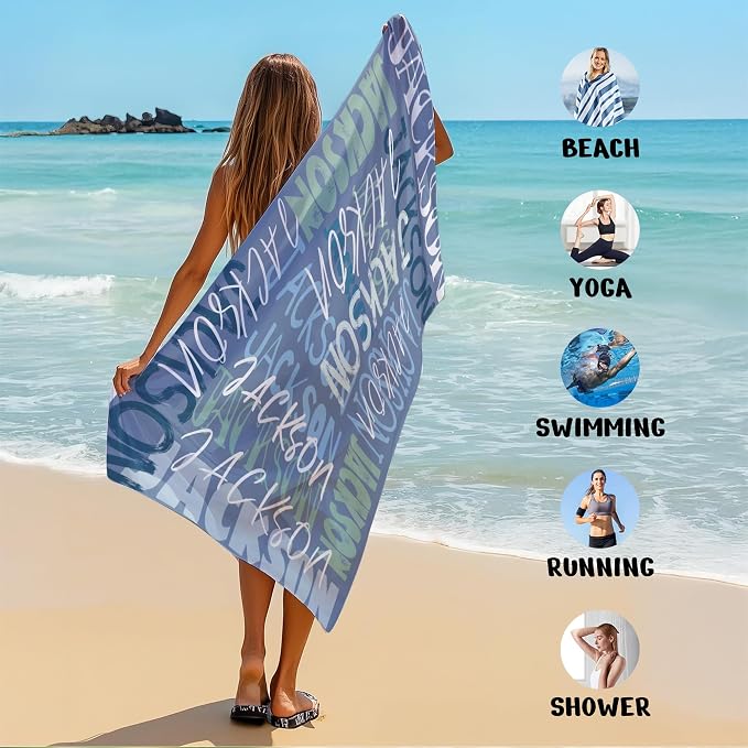 JML Personalized Beach Towel - Image 6
