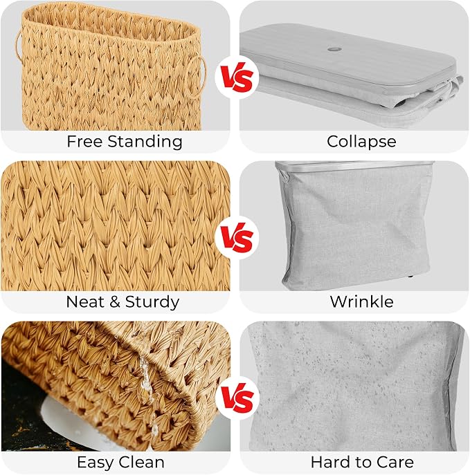 GRANNY SAYS Toilet Paper Storage, Bathroom Storage Basket, Toilet Paper Basket - Image 3