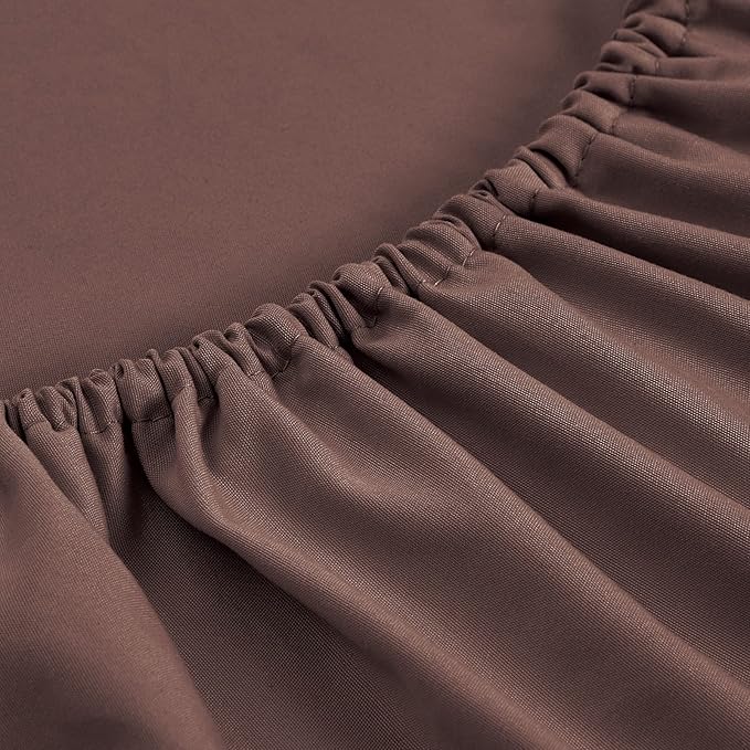 FreshCulture Twin Fitted Sheets, Bulk Pack of 6, Deep Pocket, Soft Microfiber - Image 2