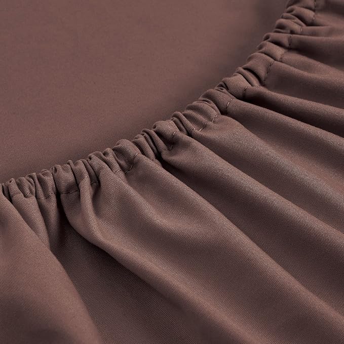 FreshCulture Queen Fitted Sheets, Bulk Pack of 6, Deep Pocket, Soft Microfiber - Image 2