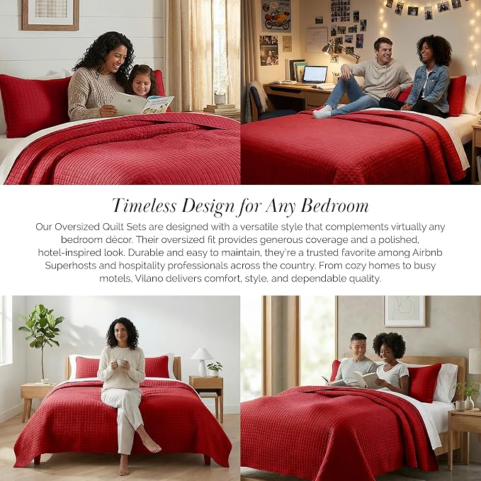 Southshore Fine Living, Inc. Twin XL Comforter Quilt Bedding Set, Dorm Room - Image 6