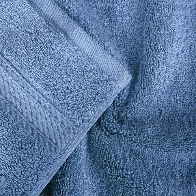 Superior Egyptian Cotton Pile Bath Towel Set of 4, Ultra Soft Luxury Towels - Image 4
