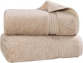 Superior Egyptian Cotton 2-Piece Bath Sheet Towel Set, Oversized Body Towels by SUPERIOR