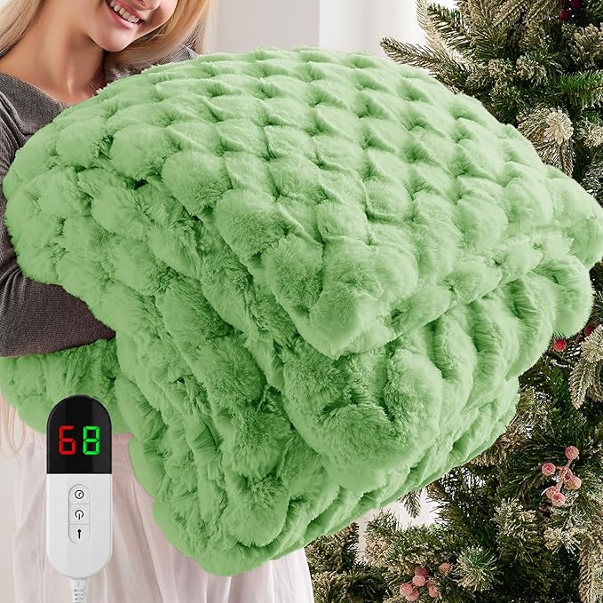 Homemate Electric Heated Throw Blanket by Homemate