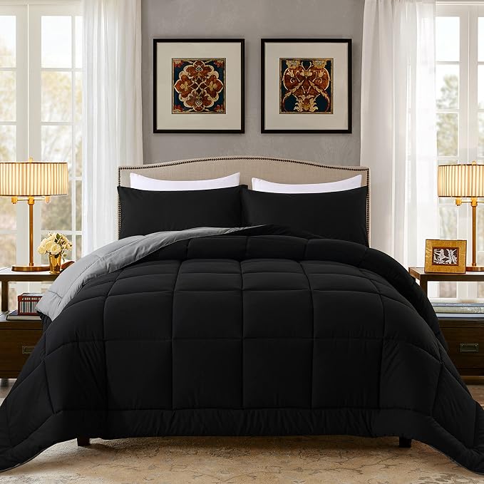 DOWNCOOL Twin Comforter Set -All Season Bedding Comforters Sets by DOWNCOOL