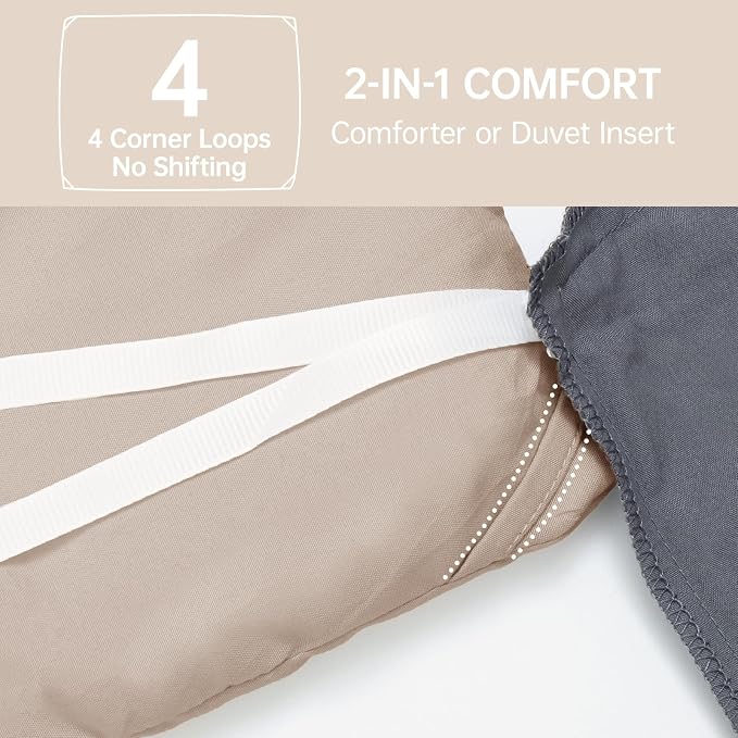 MUXHOMO Queen Comforter Set, All Season Ultra Soft Down Alternative Bedding - Image 6